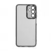 iLike Capa transparente e proteção de câmara para Samsung Galaxy A15 preto