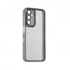 iLike Capa transparente e proteção de câmara para Samsung Galaxy A15 preto