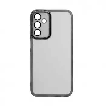 iLike Capa transparente e proteção de câmara para Samsung Galaxy A15 preto