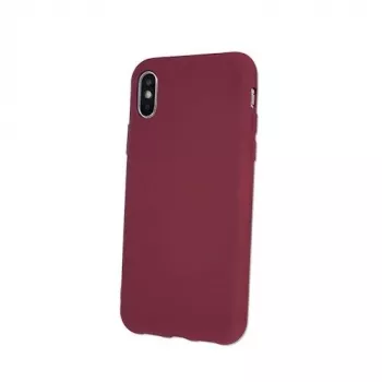 iLike Samsung Galaxy A21s Capa de silicone líquido bordô