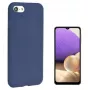 Capa de silicone mole iLike para Samsung Galaxy A32 (A326) 5G azul