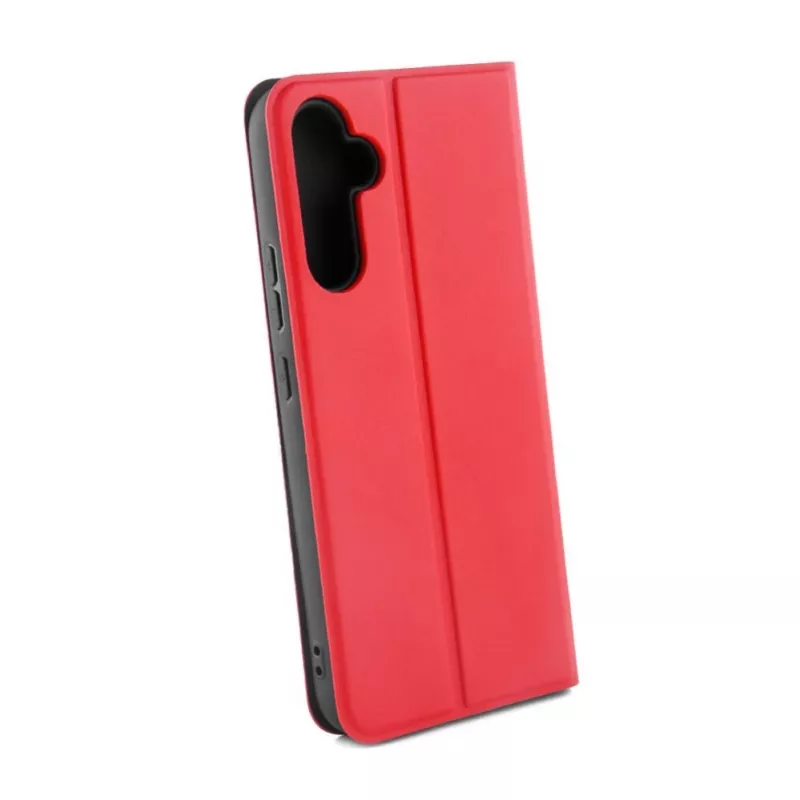 Capa tipo livro iLike para Samsung Galaxy A34 5G fina vermelha