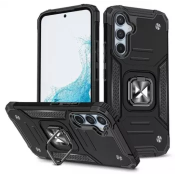iLike Samsung Galaxy A34 5G capa Ring Armor preta