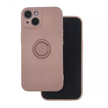 iLike capa com suporte para dedo para Samsung Galaxy A35 5G rosa