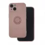 iLike capa com suporte para dedo para Samsung Galaxy A35 5G rosa
