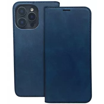 iLike Samsung Galaxy A35 5G capa Smart Suede azul-marinho