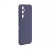 Capa em silicone nano iLike para Samsung Galaxy A35, azul meia-noite