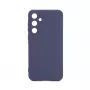 Capa em silicone nano iLike para Samsung Galaxy A35, azul meia-noite