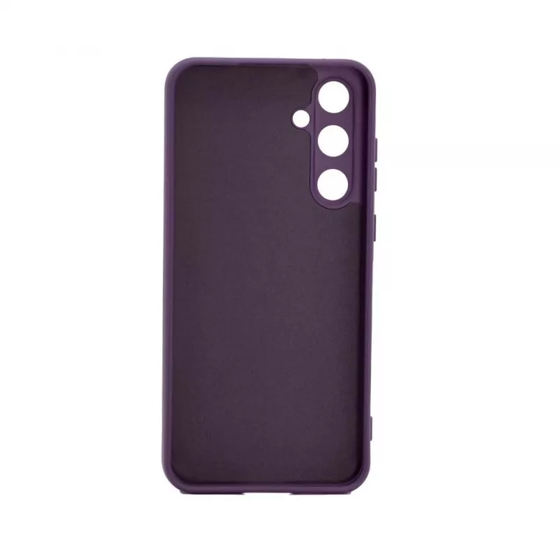 iLike Capa de silicone nano para Samsung Galaxy A35 roxa