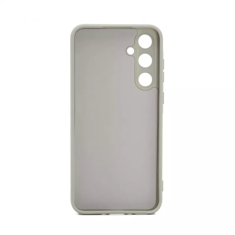 Capa de Silicone Nano iLike para Samsung Galaxy A35 Prateada