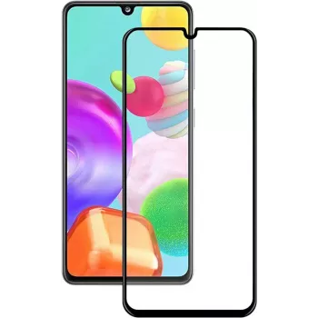 iLike Película de Vidro Temperado Full Glue 2.5D com Moldura Preta para Samsung Galaxy A41