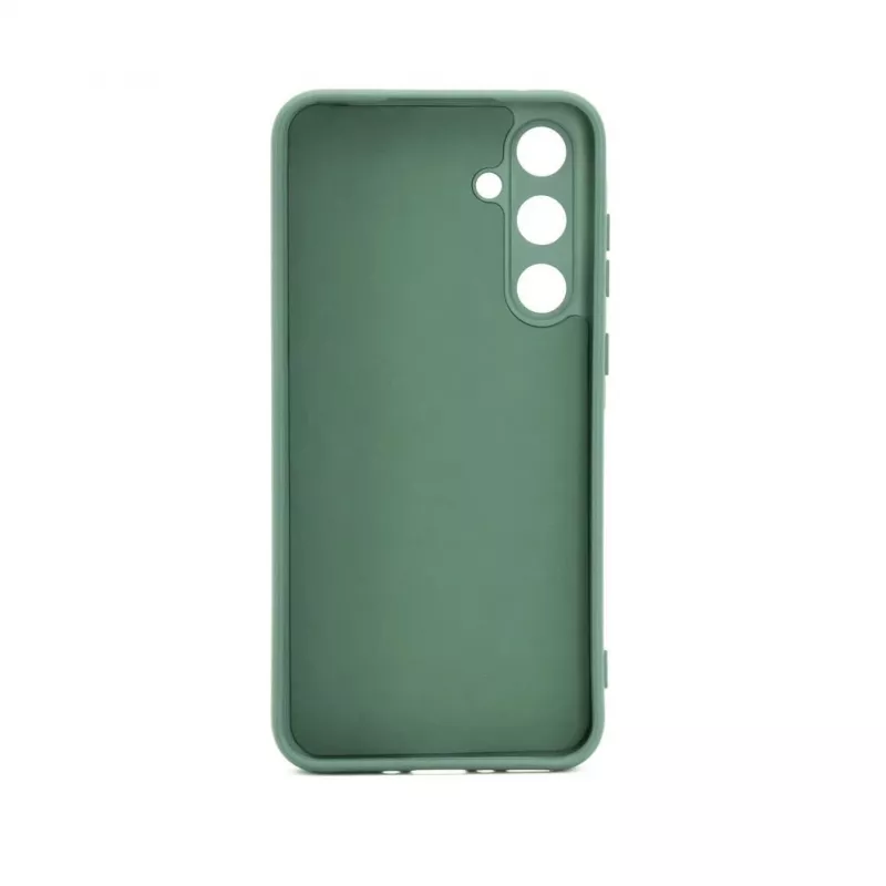 Capa de silicone nano iLike para Samsung Galaxy A55 verde-floresta