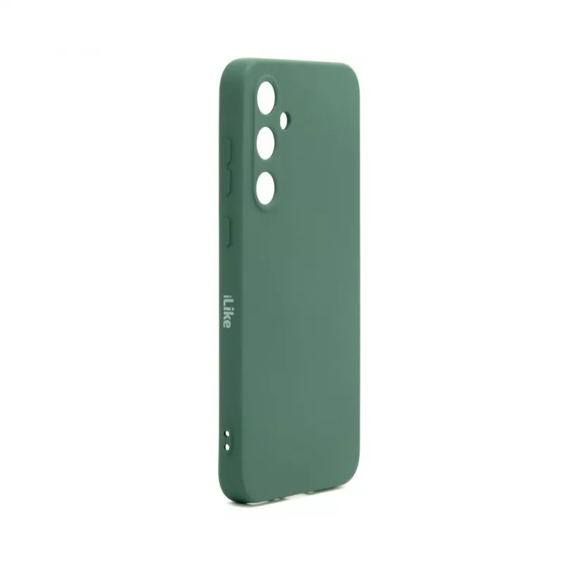 Capa de silicone nano iLike para Samsung Galaxy A55 verde-floresta