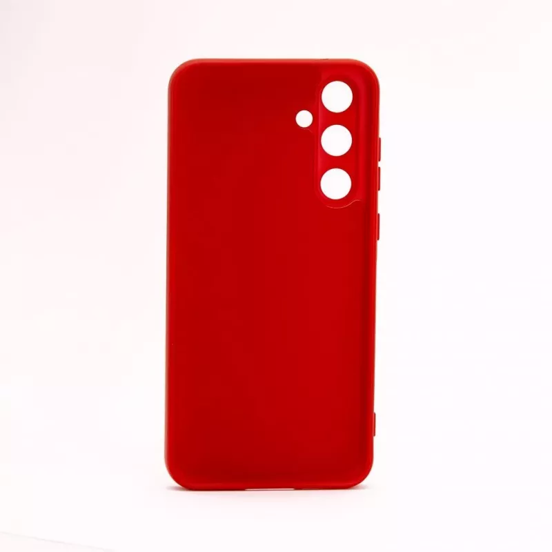 Capa de Silicone Nano iLike para Samsung Galaxy A55 Vermelha