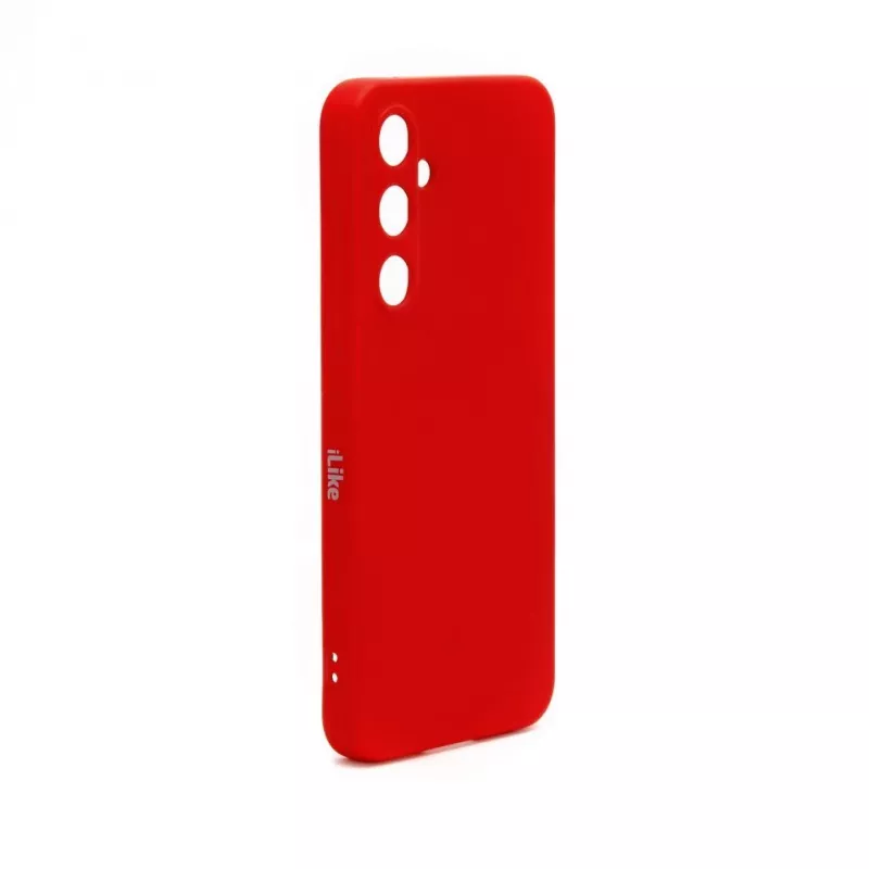 Capa de Silicone Nano iLike para Samsung Galaxy A55 Vermelha