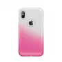 Capa 3em1 iLike Gradient Glitter para Samsung Galaxy A70 Rosa
