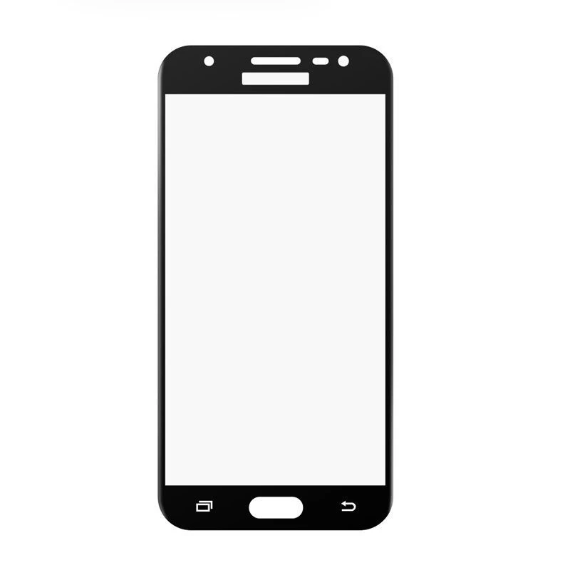 iLike Película de vidro temperado 5D para Samsung Galaxy J3 (2017) J330 preta