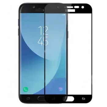 iLike Película de vidro temperado 5D para Samsung Galaxy J3 (2017) J330 preta