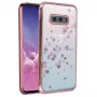 iLike Samsung Galaxy S10E G970 Capa Traseira Flower Rose Gold