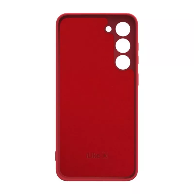 iLike Capa de silicone nano para Samsung Galaxy S23 vermelha