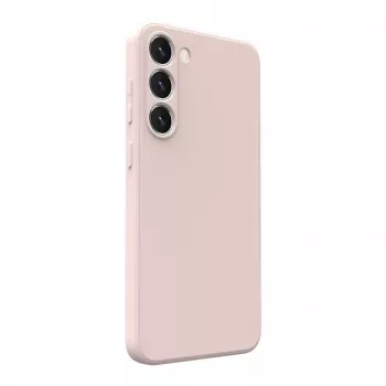 iLike Capa de silicone nano para Samsung Galaxy S23 Plus bege