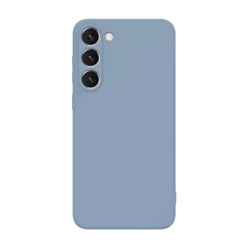 iLike Capa de silicone nano para Samsung Galaxy S23 Plus azul