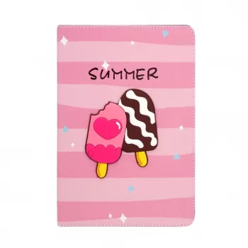 iLike Samsung Galaxy Tab A8 10.5 (2021) Capa para tablet Design SM-X200/SM-X205 Ice Cream