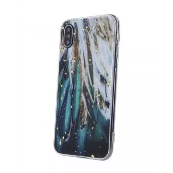 Capa iLike Samsung Gold Glam Feathers para Samsung Galaxy A14 4G / A14 5G