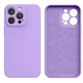 iLike capa em silicone para Samsung Galaxy A14 5G / Galaxy A14 - roxa