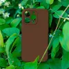 iLike Capa de silicone para Samsung Galaxy A37 5G, castanho