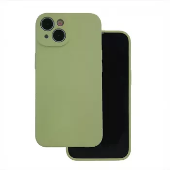 iLike Capa de silicone para Samsung Galaxy A35 5G - Verde-azeitona