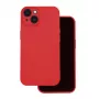 Capa de silicone iLike para Samsung Galaxy S25 Edge - vermelha