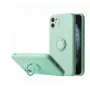iLike Capa traseira com anel de silicone para Xiaomi Redmi 9C / Redmi 10A - menta