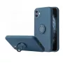 iLike Capa de silicone Ring para Xiaomi Redmi Note 10 Pro / Pro Max - azul