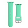 iLike Bracelete em Silicone APS para Apple Watch 8/7/6/5/4/3/2/SE (41/40/38mm) Menta