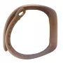 Pulseira de silicone iLike para Xiaomi Mi Band 5 / 6 / 7 (18x250 mm) rosa