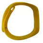 Braçadeira em silicone iLike para Xiaomi Mi Band 5 / 6 / 7 (18x250mm), amarela