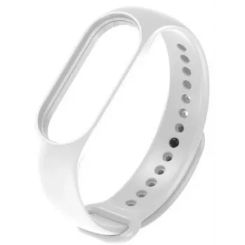 iLike Bracelete de substituição de silicone para Smart Band 7 branca