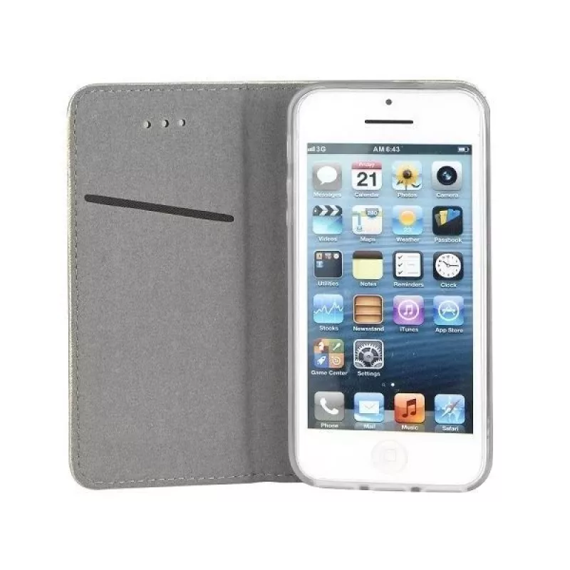 iLike Capa tipo livro Smart Magnet para Xiaomi Redmi A3, preta