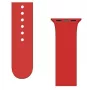 Pulseira de silicone iLike Strap APS para Apple Watch 8/7/6/5/4/3/2/SE (41/40/38mm) Vermelho