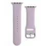 Pulseira de silicone iLike Strap APS para Apple Watch 8/7/6/5/4/3/2/SE (41/40/38mm) Roxo