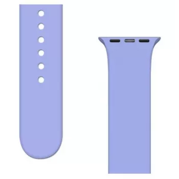 iLike Bracelete de silicone Strap APS para Apple Watch Ultra / 8/7/6/5/4/3/2 / SE (45/44/42 mm) - lilás