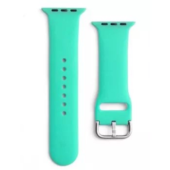 iLike Bracelete de Silicone APS para Apple Watch Ultra / Series 8/7/6/5/4/3/2 / SE (49/45/44/42mm) - Menta