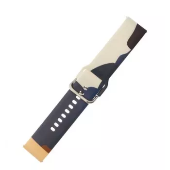 Pulseira iLike Strap Moro para Samsung Galaxy Watch 42 mm, bracelete de silicone Camo