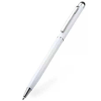 Stylus capacitivo 2 em 1 universal PN1 iLike com esferográfica branca