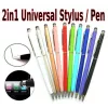 Stylus capacitivo universal 2 em 1 iLike PN1 com caneta (smartphone e tablet), prateado