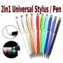 iLike PN1 caneta stylus capacitiva universal 2 em 1 com esferográfica (smartphone e tablet) roxa