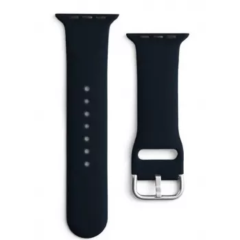 iLike bracelete para Watch Band Ultra / 8/7/6/5/4/3/2 / SE (49/45/44/42 mm) em silicone preta