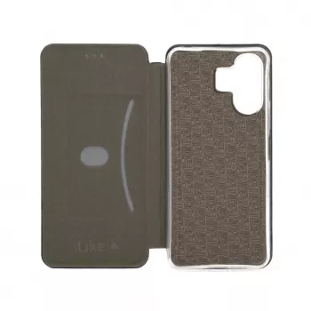 iLike Capa tipo livro Slim preta para Xiaomi Poco M6