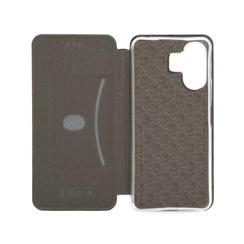 iLike Capa tipo livro Slim preta para Xiaomi Poco M6